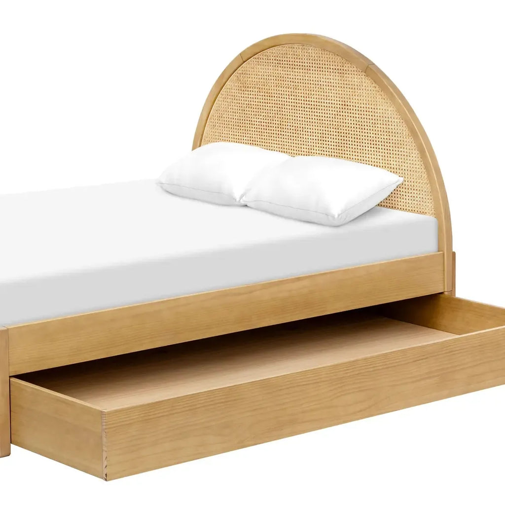 Babyletto Kids - Bondi Cane Full Bed - Honey-Big Kid Beds-Posh Baby