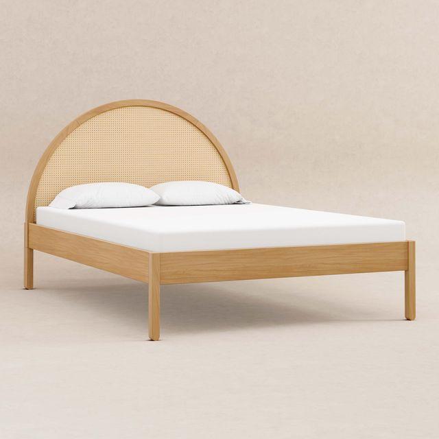 Babyletto Kids - Bondi Cane Full Bed - Honey-Big Kid Beds-Posh Baby