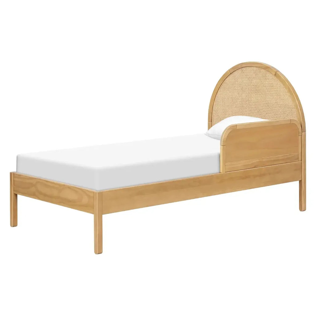 Babyletto Kids - Bondi Cane Twin Bed - Honey-Twin Beds-Posh Baby