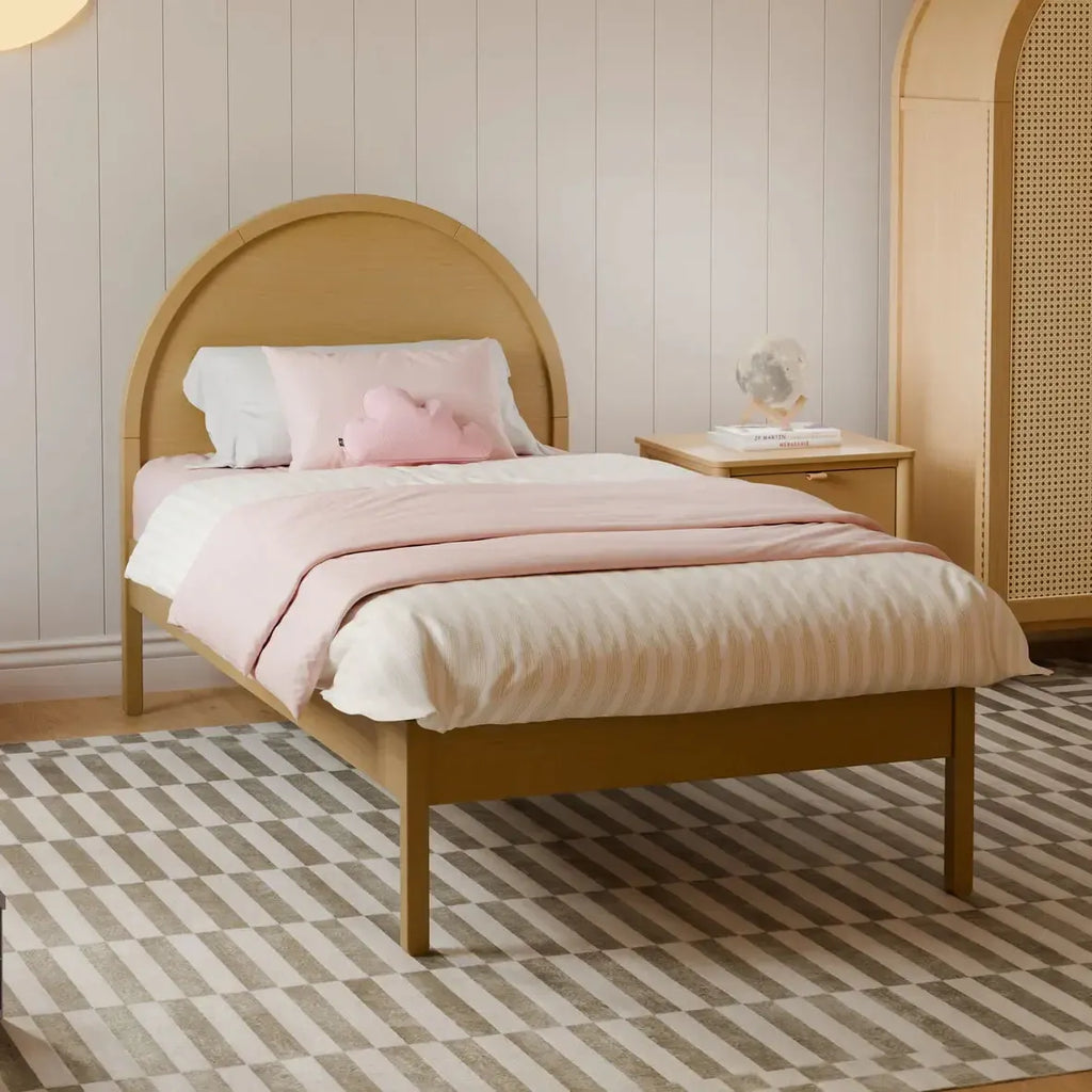 Babyletto Kids - Bondi Twin Bed - Honey-Twin Beds-Posh Baby