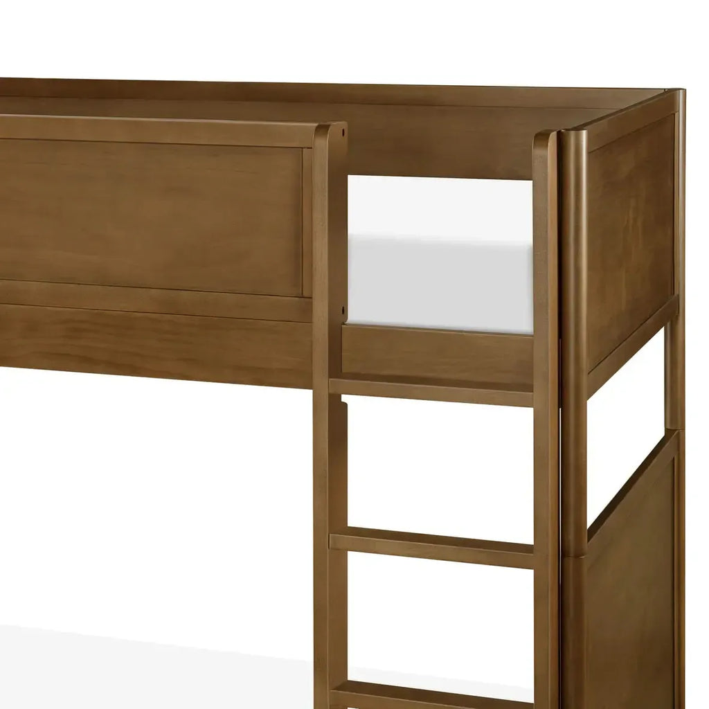 Babyletto Kids - Bondi Twin Convertible Bunk Bed - Natural Walnut-Bunk Beds-Posh Baby