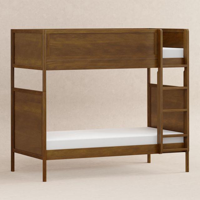 Babyletto Kids - Bondi Twin Convertible Bunk Bed - Natural Walnut-Bunk Beds-Posh Baby