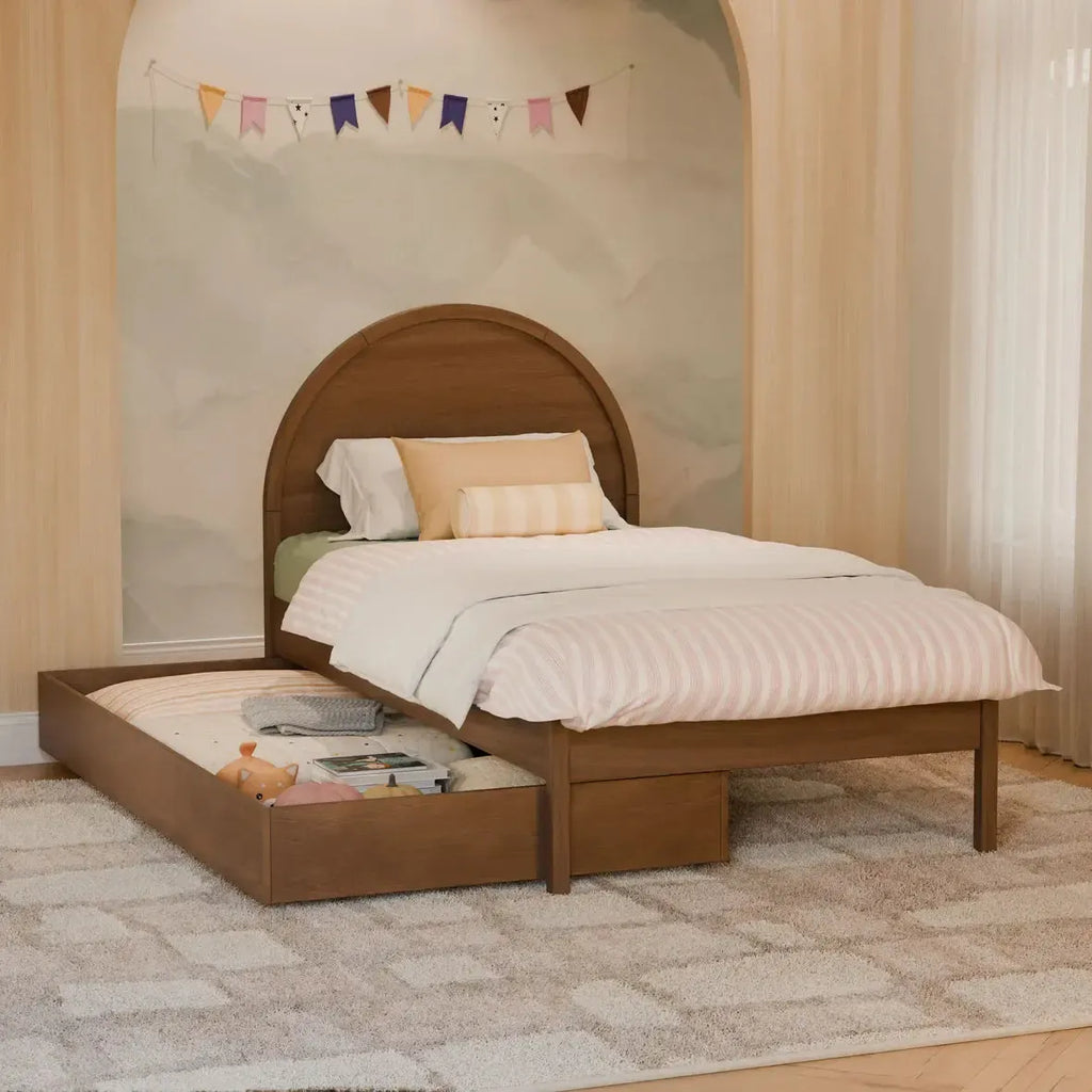 Babyletto Kids - Bondi Twin Trundle Bed-Twin Beds-Honey-Posh Baby