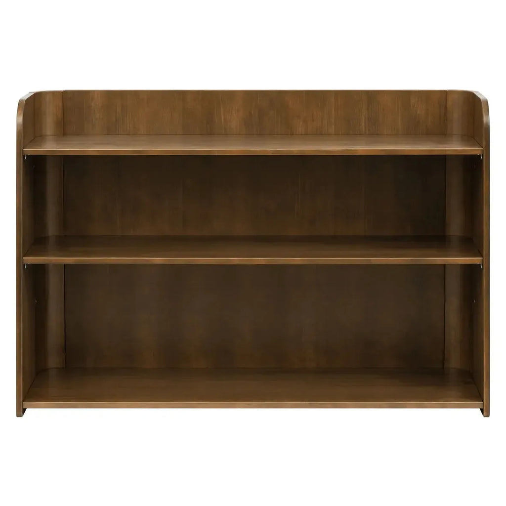 Babyletto Kids - Melo Montessori-Inspired Bookcase - Natural Walnut-Storage + Shelving-Posh Baby