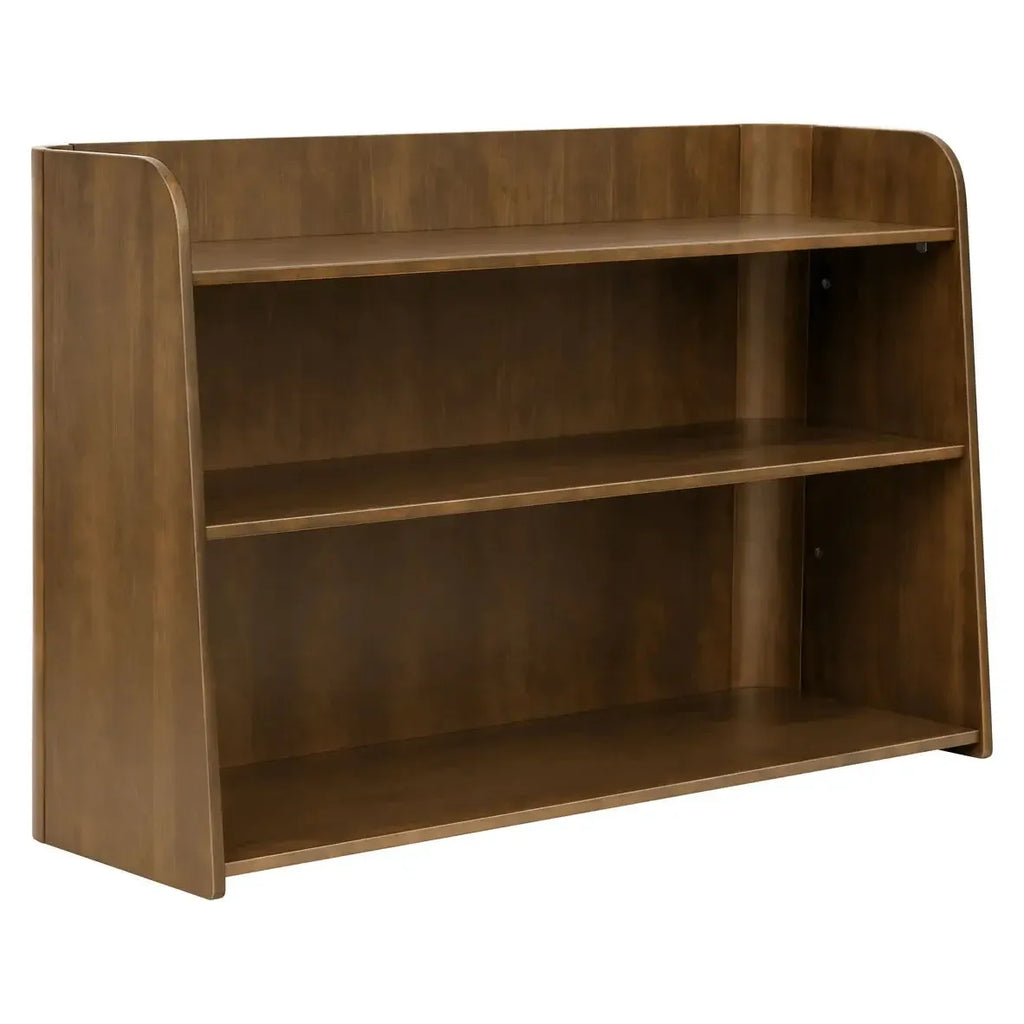 Babyletto Kids - Melo Montessori-Inspired Bookcase - Natural Walnut-Storage + Shelving-Posh Baby