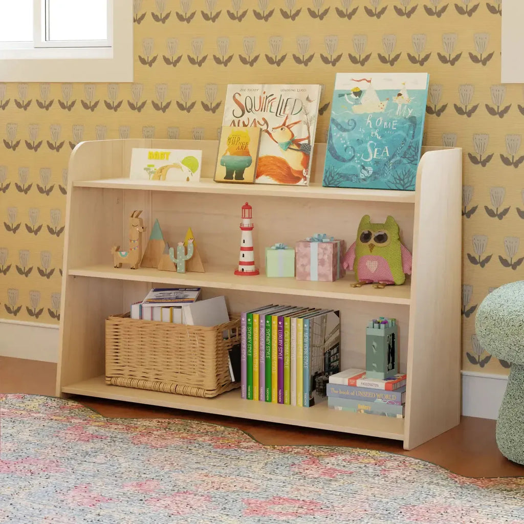 Babyletto Kids - Melo Montessori-Inspired Bookcase - Washed Natural-Storage + Shelving-Posh Baby