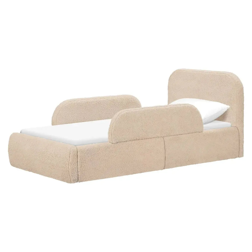 Babyletto Kids - Nara Twin Bed - Chai Shearling-Twin Beds-Posh Baby