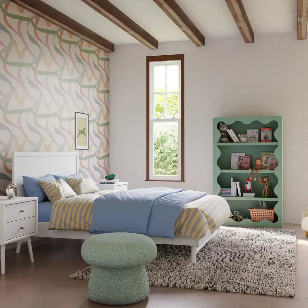 Babyletto Kids - Palma Full Bed - White-Big Kid Beds-Posh Baby