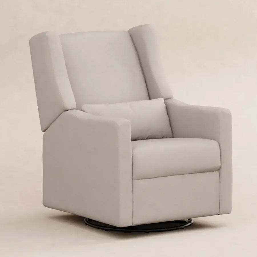 Babyletto - Kiwi Electronic Glider + Recliner - Beach Eco-Weave Performance Fabric-Chairs-In-Stock For Pickup-Posh Baby