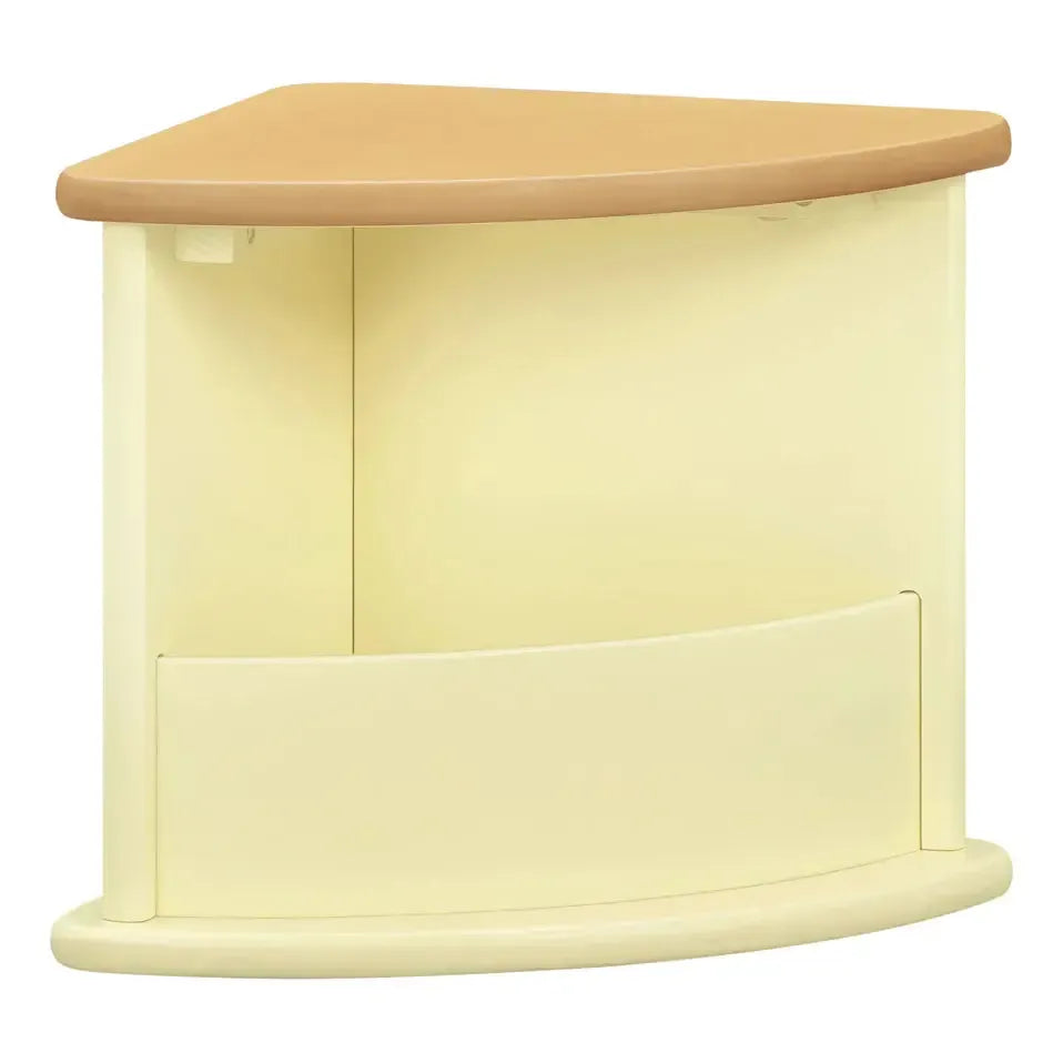 Babyletto - Nessa Nesting Play Table Set - Pale Yellow + Honey-Play Table + Chairs-Posh Baby
