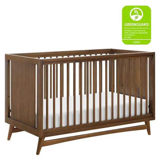 Babyletto - Peggy 3-in-1 Convertible Crib - Natural Walnut-Cribs-Store Pickup in 2-5 Weeks-Posh Baby