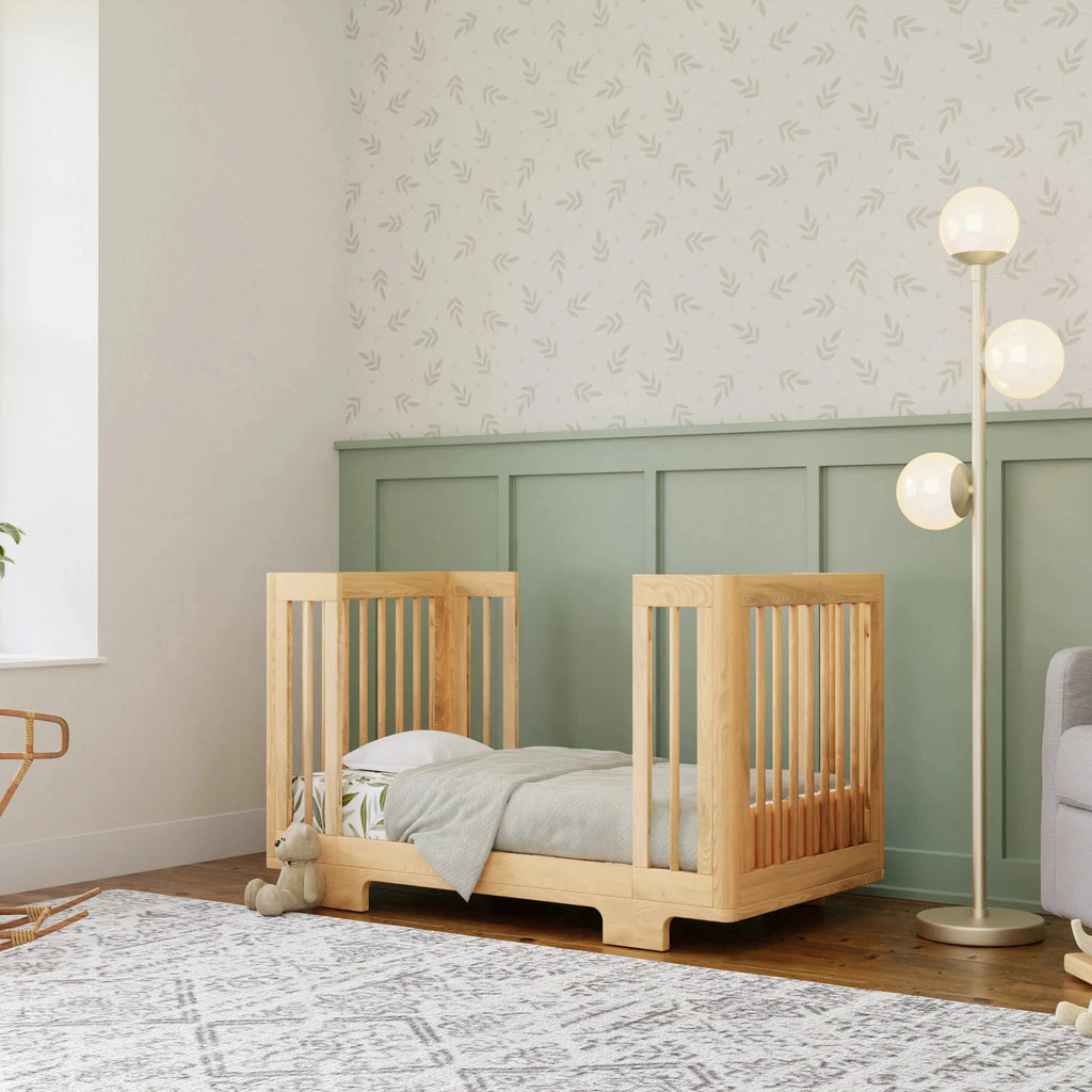 Babyletto - Yuzu Convertible Crib - Natural-Cribs-Store Pickup IN-STOCK NOW-Posh Baby