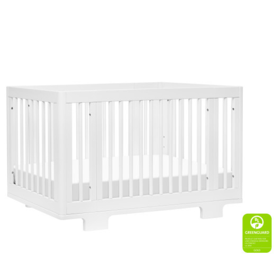 Babyletto - Yuzu Convertible Crib - White-Cribs-Store Pickup in 2-5 Weeks-Posh Baby