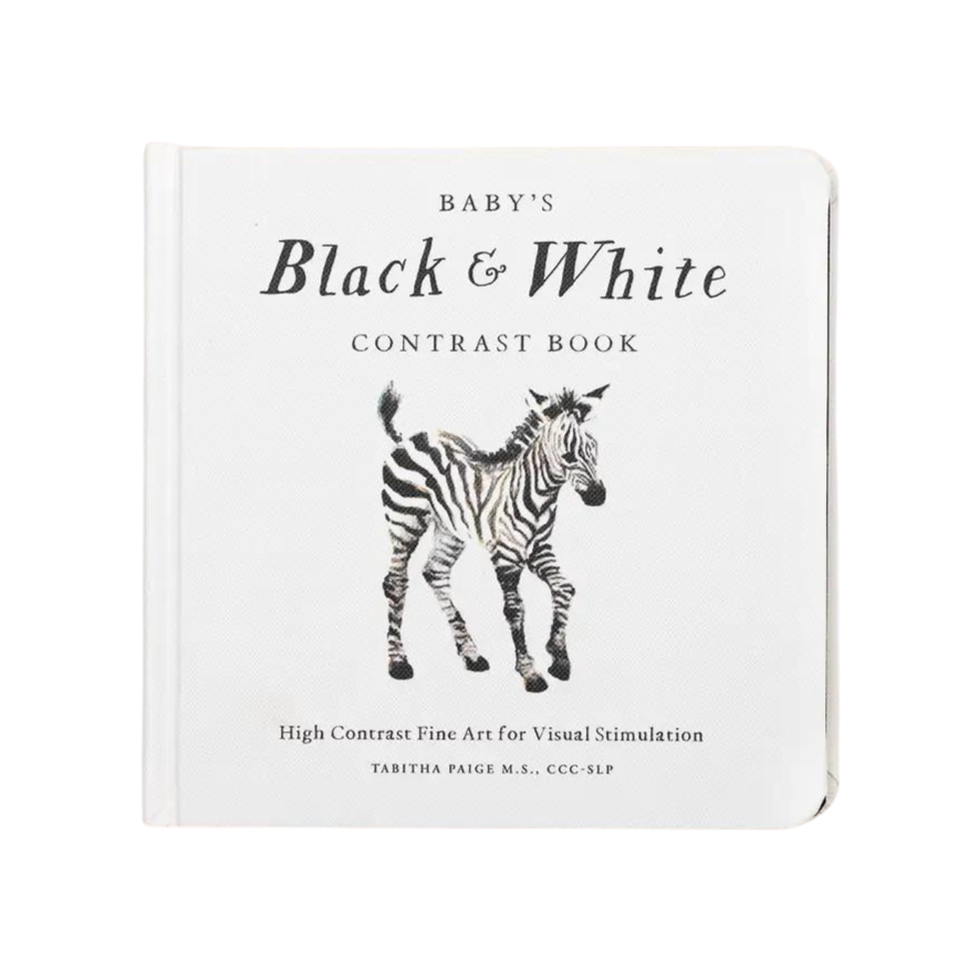 Baby's Black and White Contrast Book-Books-Posh Baby