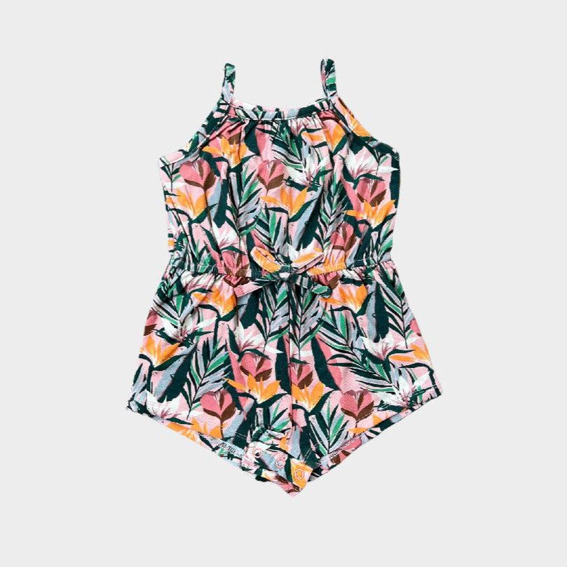 Babysprouts - Summer Romper - Tropics-Footies + Rompers (Fashion)-6-12M-Posh Baby