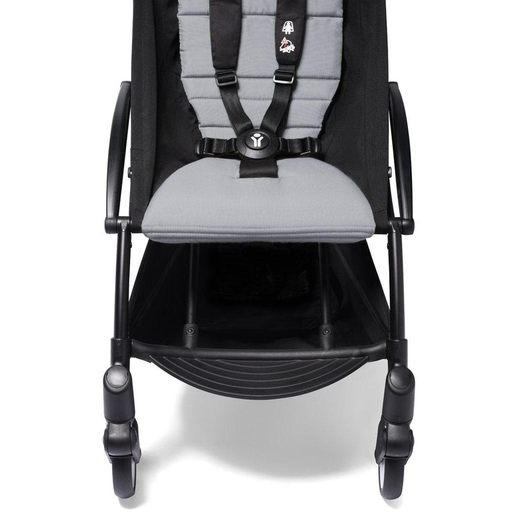 BabyZen - YOYO 2 Stroller 6+ - Black Frame + Stone-Lightweight + Travel Strollers-Posh Baby