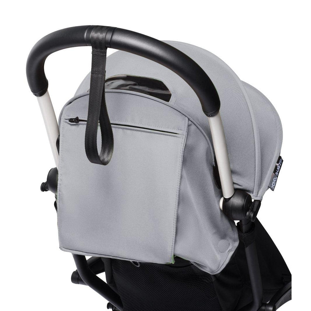 BabyZen - YOYO 2 Stroller 6+ - White Frame + Stone-Lightweight + Travel Strollers-Posh Baby