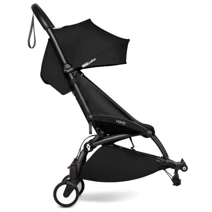 Babyzen - YOYO Connect - Black Frame With 6+ Seat-Single-to-Double Strollers-Black-Posh Baby