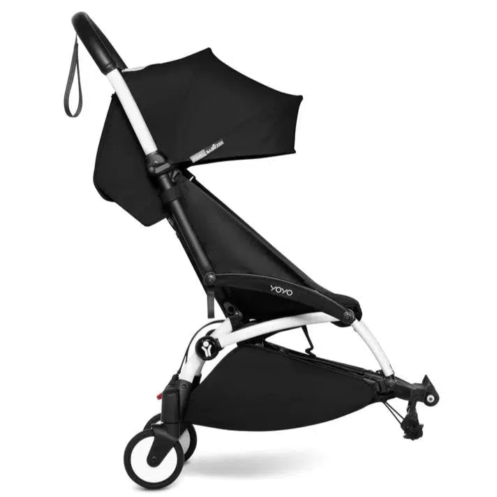 Babyzen - YOYO Connect - White Frame With 6+ Seat-Single-to-Double Strollers-Black-Posh Baby