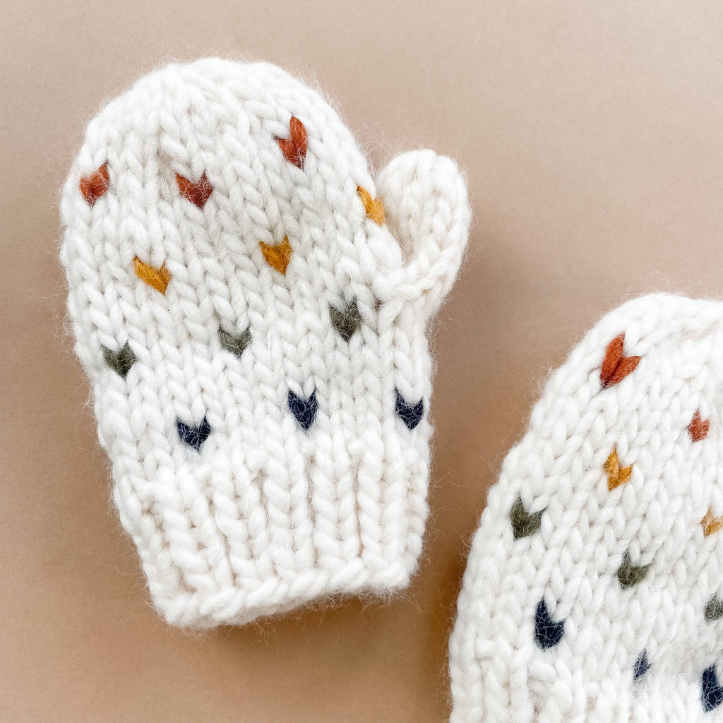 Blueberry Hill - Sawyer Mittens - Retro-Mitts + Gloves-3-6M (XS)-Posh Baby
