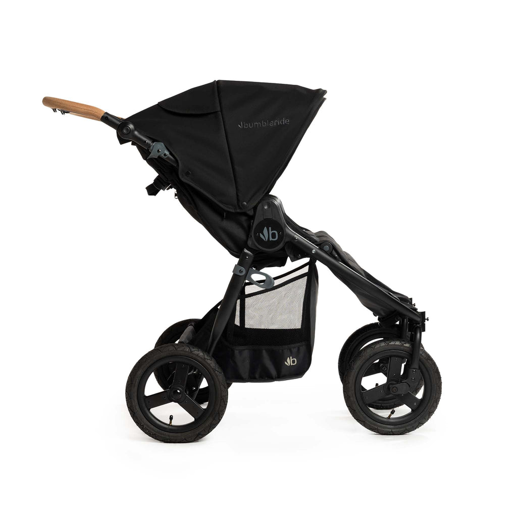 Bumbleride - Indie Twin Stroller - Black-Side-by-Side Double Strollers-Posh Baby