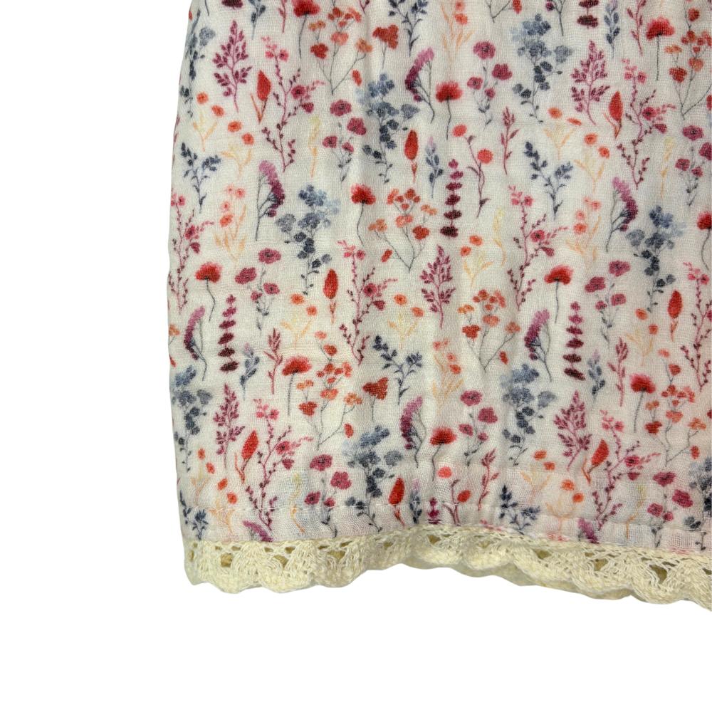 Cherubin Chic - Organic Muslin 6-Layer Swaddle - Patterns-Swaddle Blankets-Floral-Posh Baby