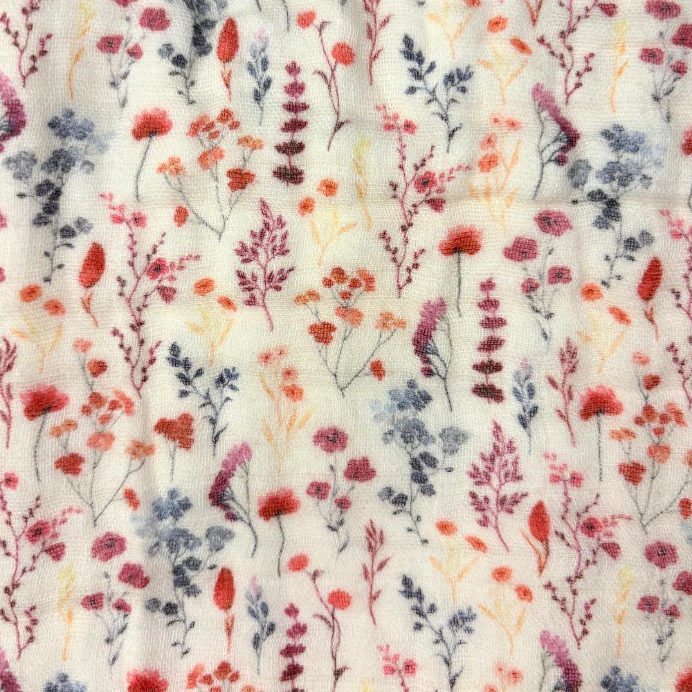 Cherubin Chic - Organic Muslin 6-Layer Swaddle - Patterns-Swaddle Blankets-Floral-Posh Baby