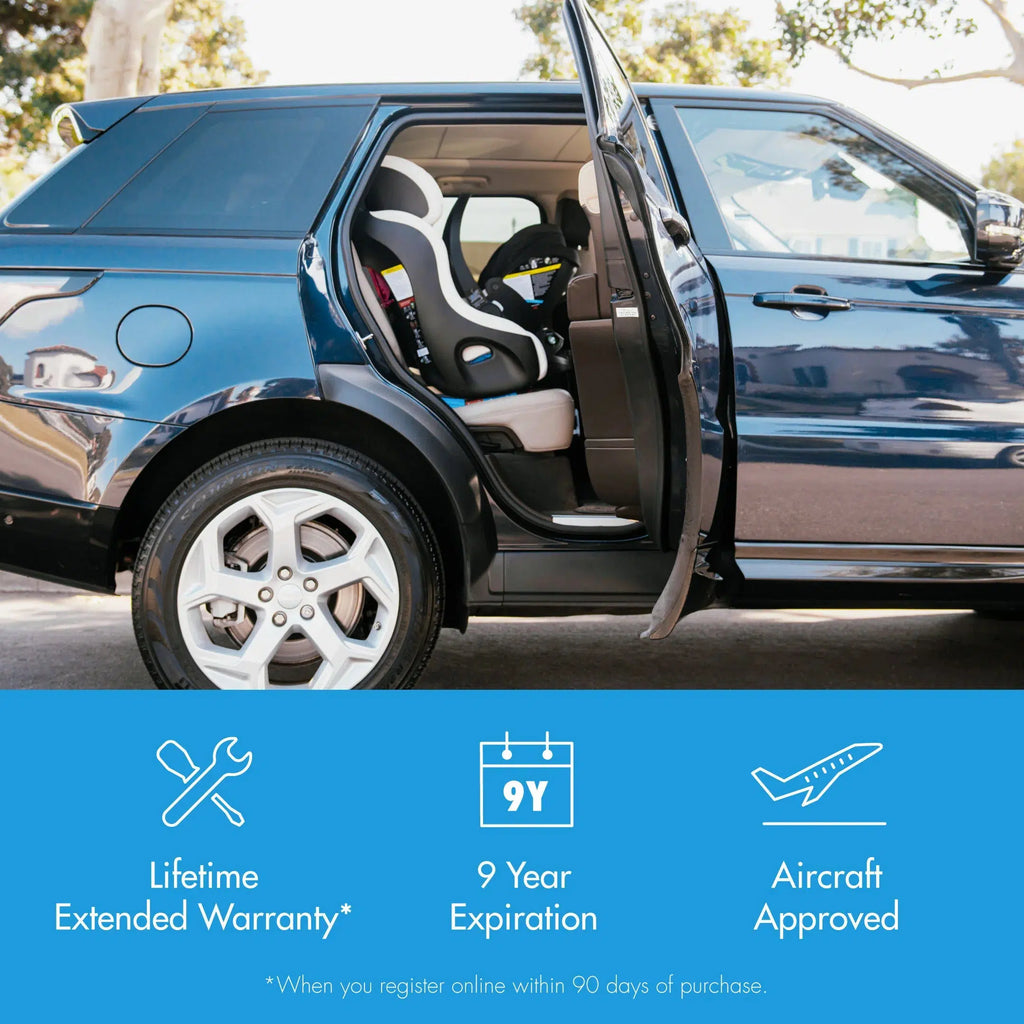 Clek - Foonf Convertible Car Seat - Mammoth Ziip (Merino Wool + TENCEL) STORE PICKUP ONLY-Convertible Car Seats-Posh Baby