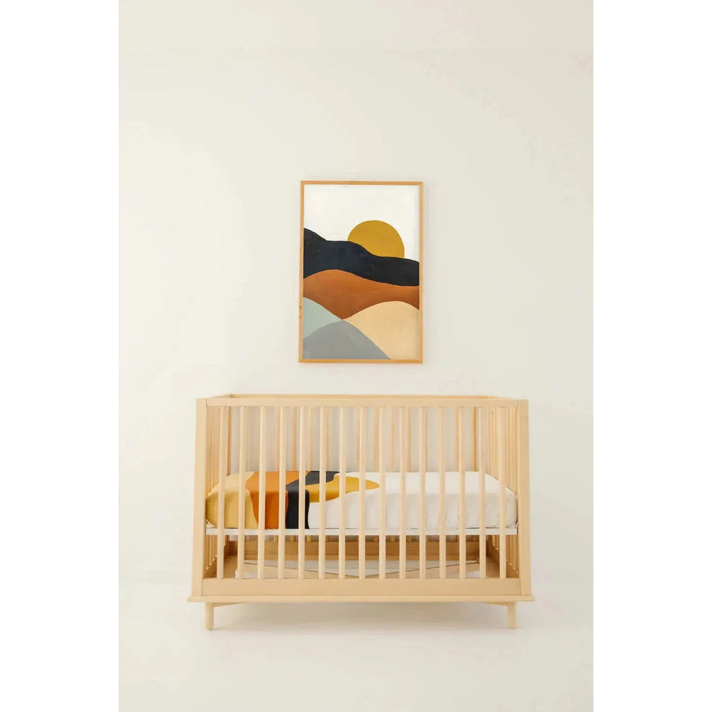 Clementine Kids - Cotton Muslin Crib Sheet - Sunset-Crib Sheets-Posh Baby