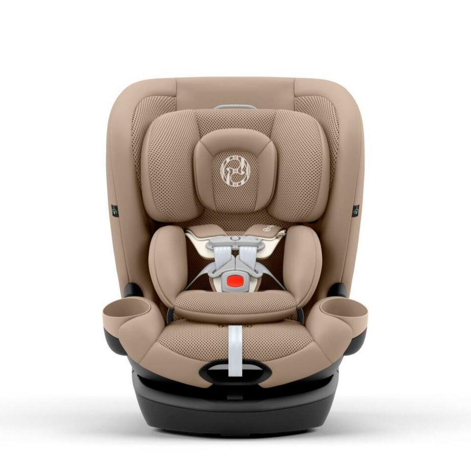 Cybex - Callisto G 360 All-in-One Rotating Car Seat - Sensor Safe - Almond Beige-Convertible Car Seats-Posh Baby