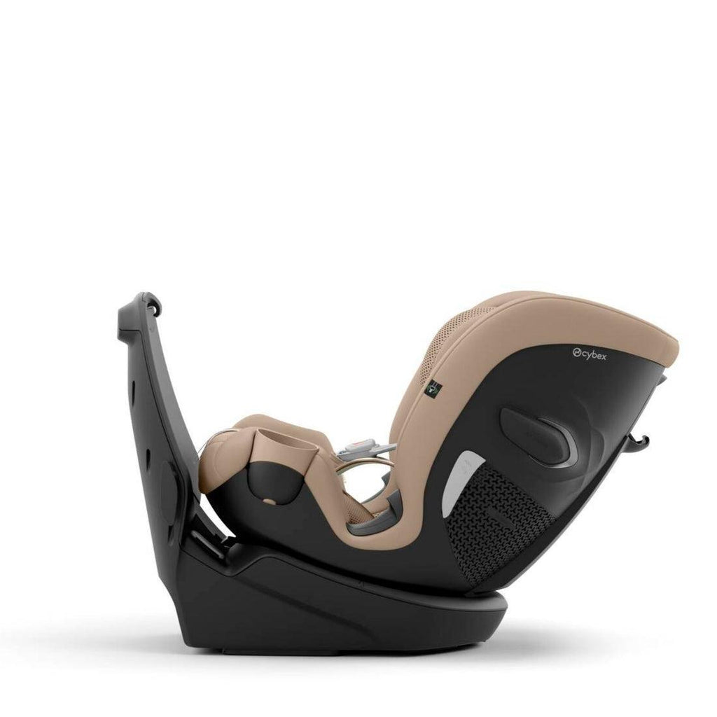 Cybex - Callisto G 360 All-in-One Rotating Car Seat - Sensor Safe - Almond Beige-Convertible Car Seats-Posh Baby
