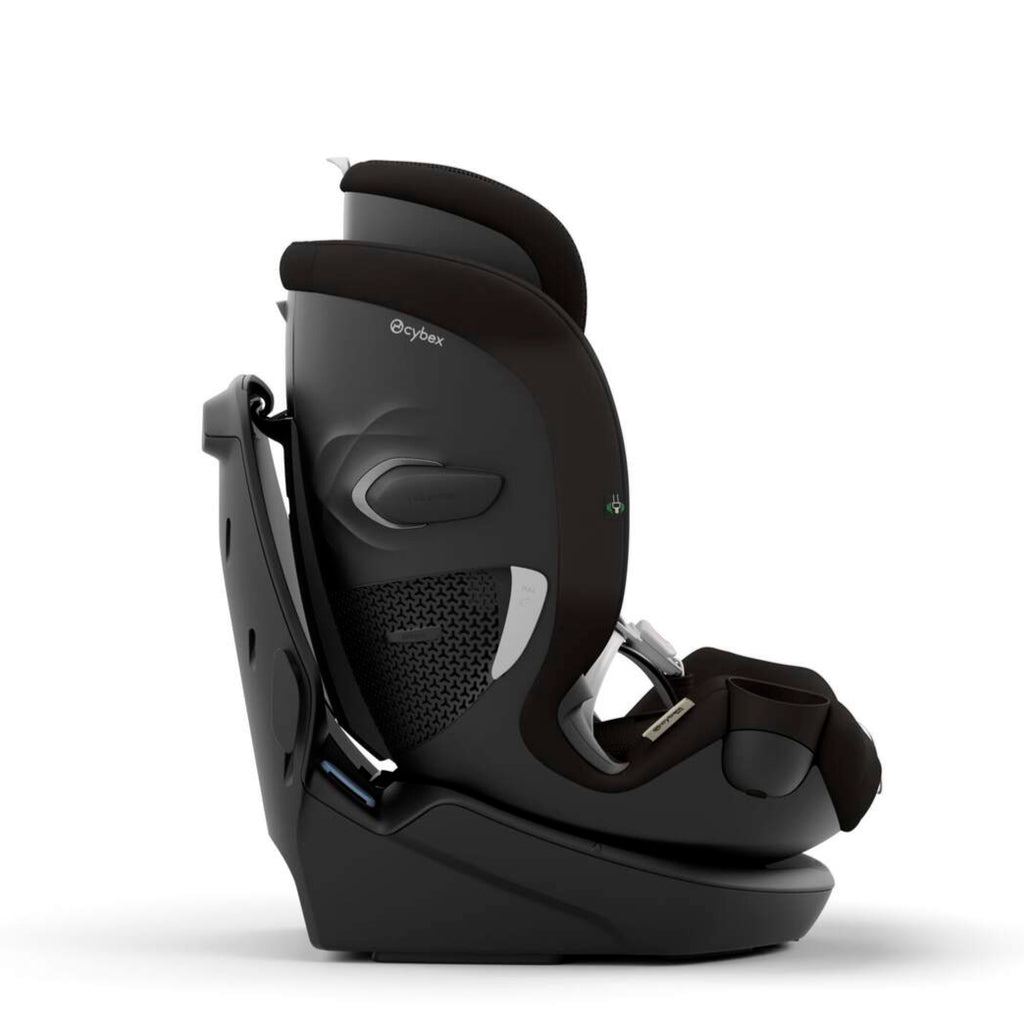 Cybex - Callisto G 360 All-in-One Rotating Car Seat - Sensor Safe - Moon Black-Convertible Car Seats-Posh Baby