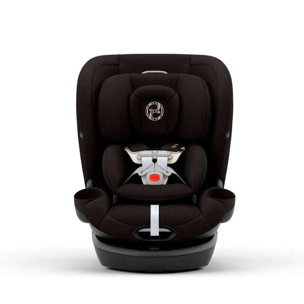 Cybex - Callisto G 360 All-in-One Rotating Car Seat - Sensor Safe - Moon Black-Convertible Car Seats-Posh Baby