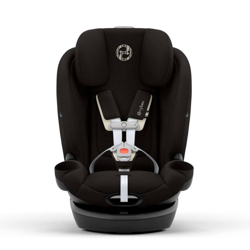 Cybex - Callisto G 360 All-in-One Rotating Car Seat - Sensor Safe - Moon Black-Convertible Car Seats-Posh Baby