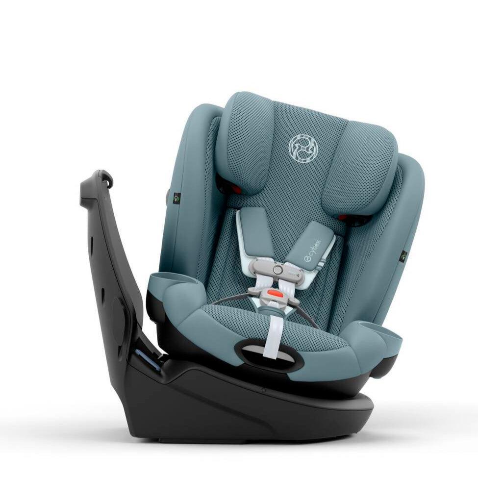 Cybex - Callisto G 360 All-in-One Rotating Car Seat - Sensor Safe - Stormy Blue-Convertible Car Seats-Posh Baby