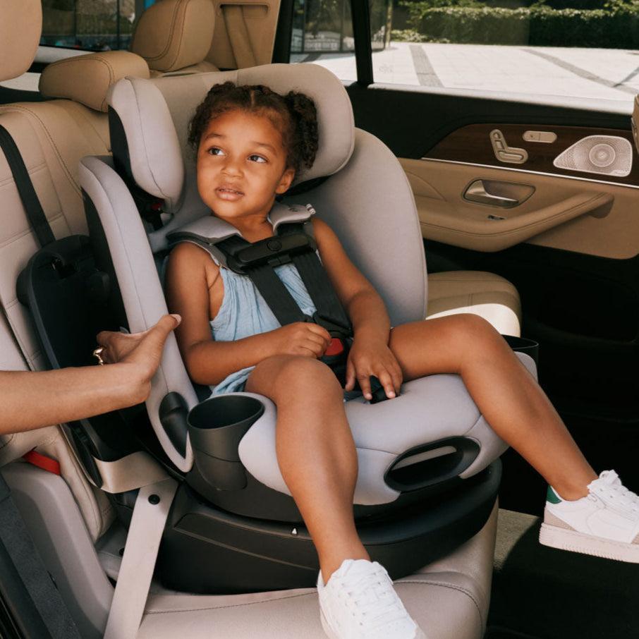 Cybex - Callisto G 360 Select All-in-One Rotating Car Seat - Black-Convertible Car Seats-Posh Baby