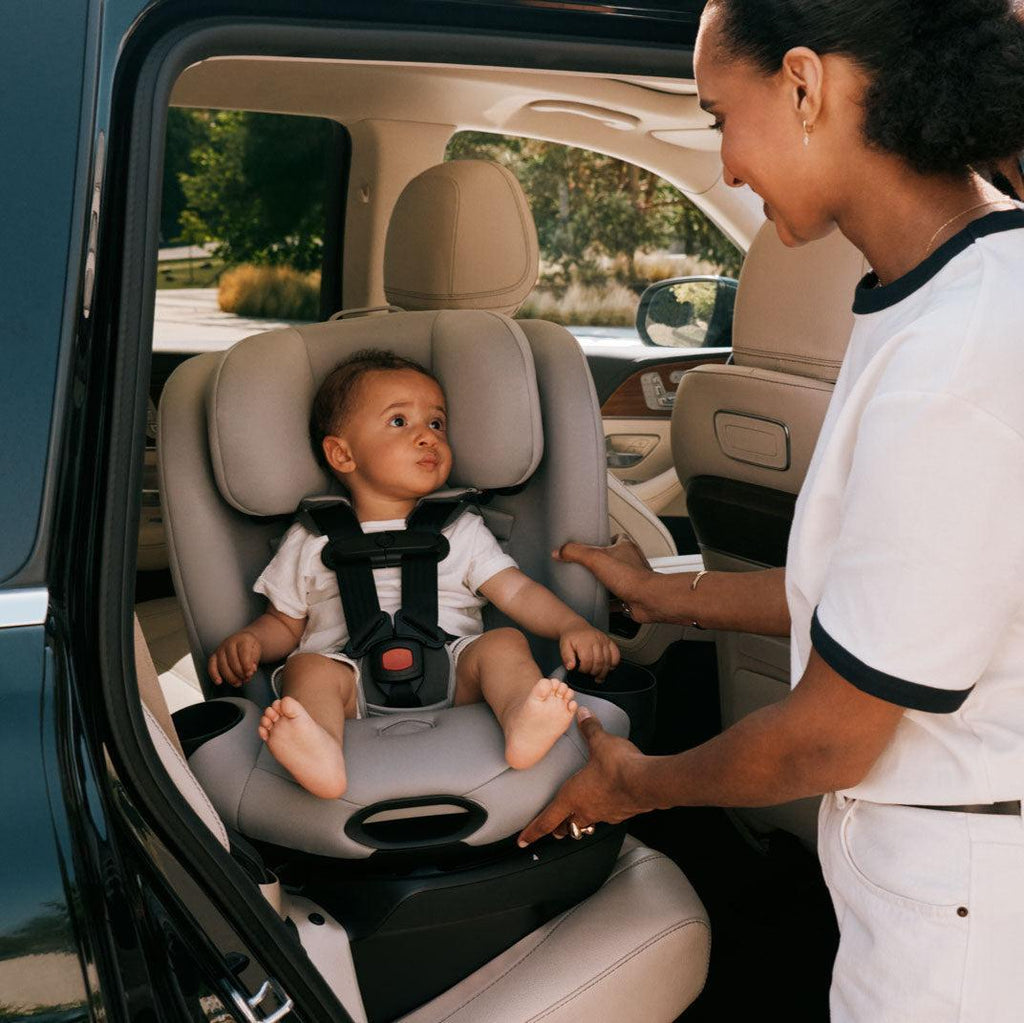 Cybex - Callisto G 360 Select All-in-One Rotating Car Seat - Black-Convertible Car Seats-Posh Baby