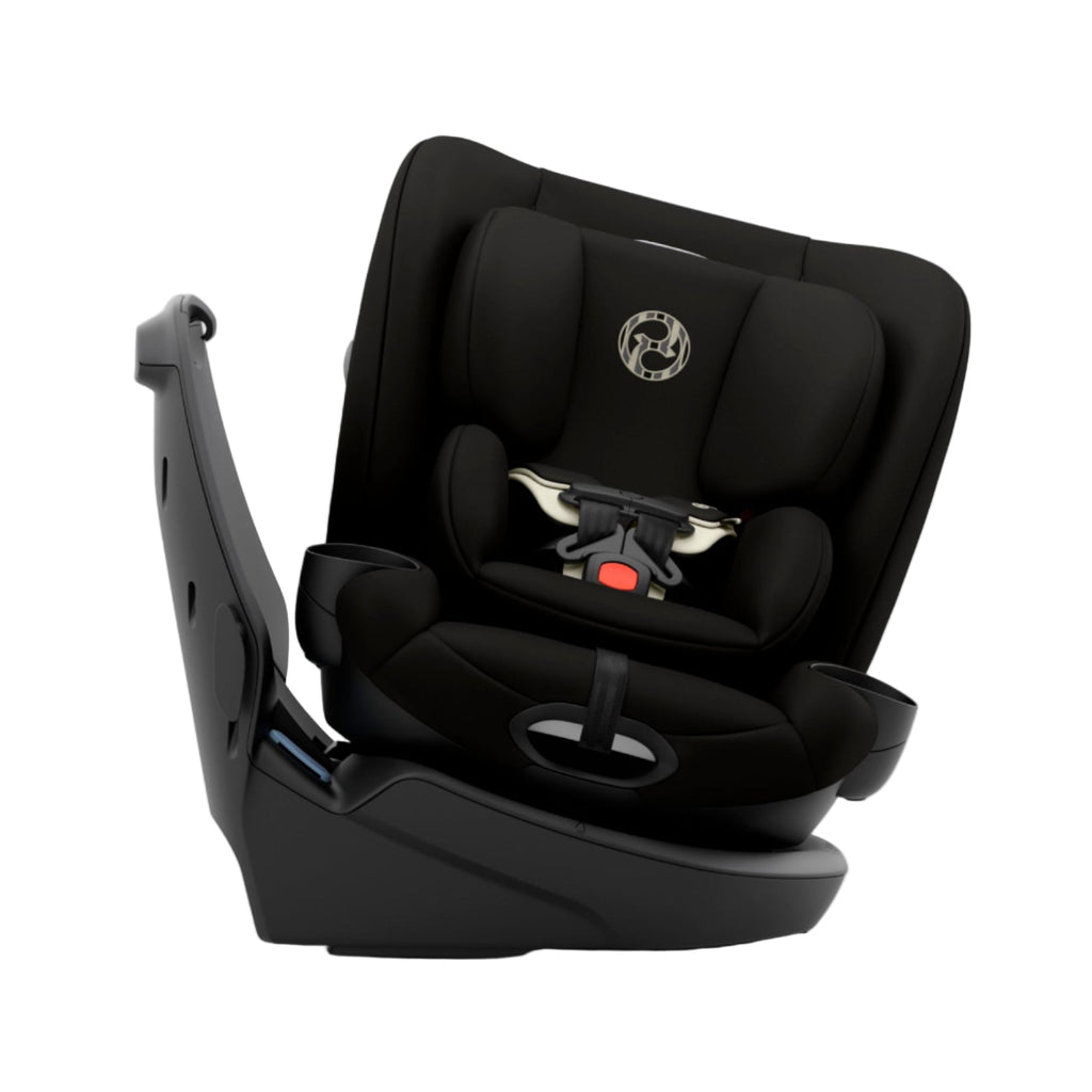 Cybex - Callisto G 360 Select All-in-One Rotating Car Seat - Black-Convertible Car Seats-Posh Baby