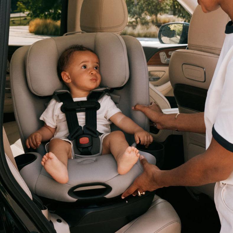 Cybex - Callisto G 360 Select All-in-One Rotating Car Seat - Grey-Convertible Car Seats-Posh Baby