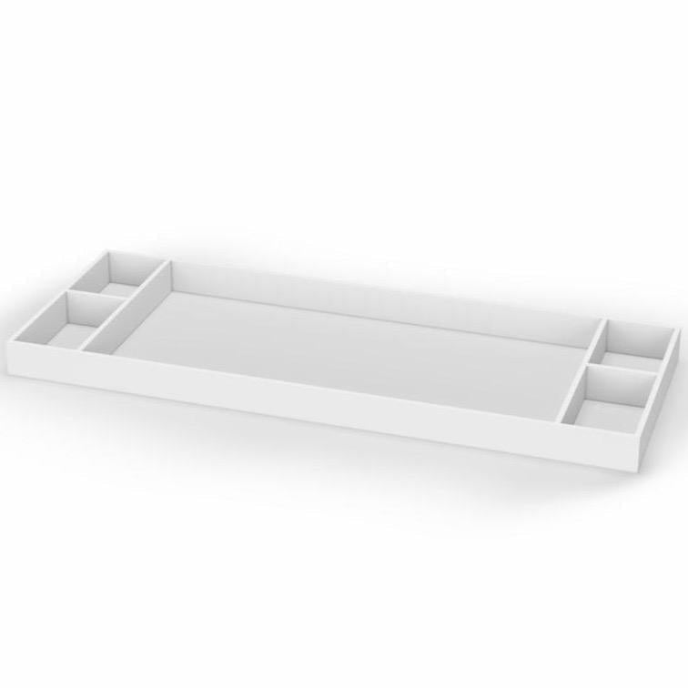 Dadada - 48" Changing Tray - White-Dressers + Changing Tables-Posh Baby