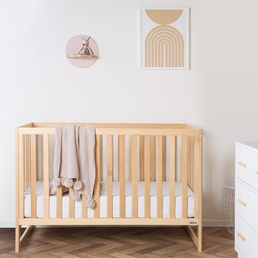 Dadada - Austin 3-in-1 Convertible Crib - Natural-Cribs-Store Pickup-Posh Baby