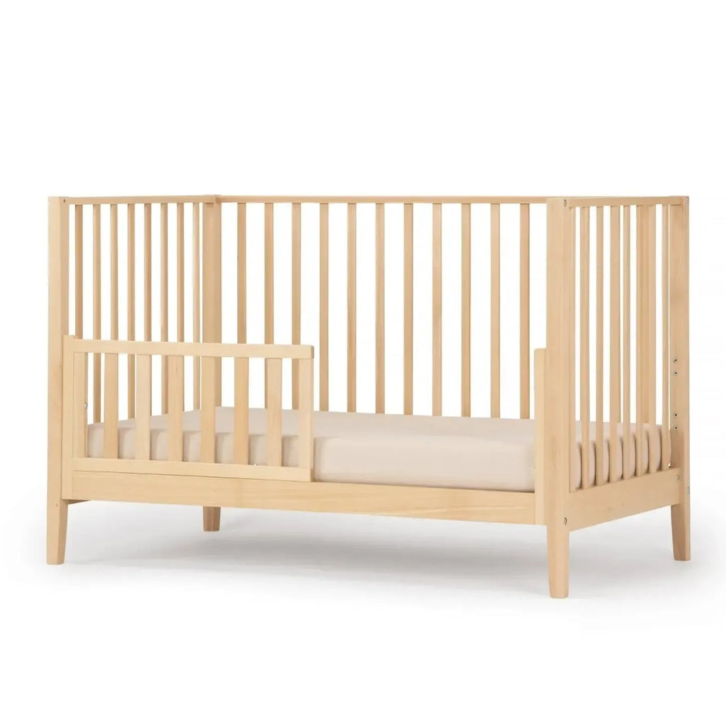 Dadada - Lala 3-in-1 Convertible Crib - Natural-Cribs-Posh Baby