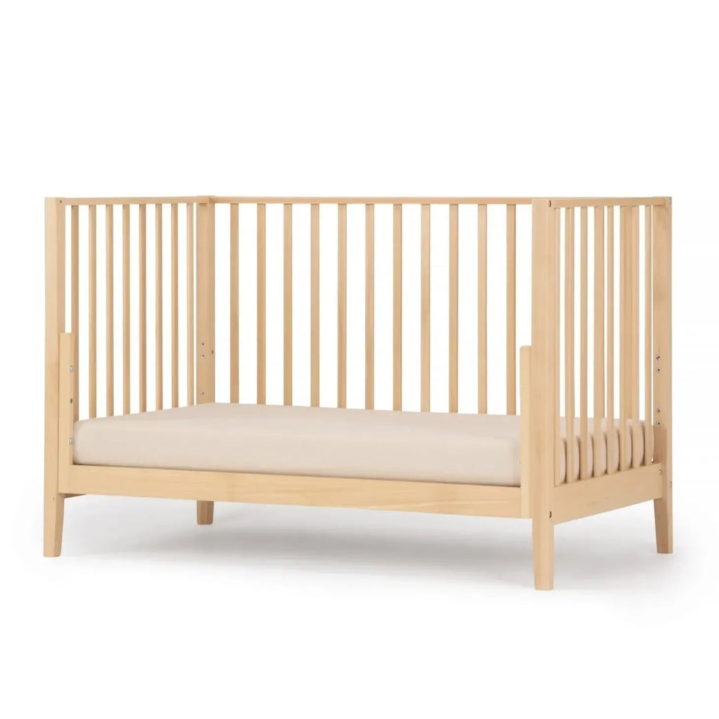 Dadada - Lala 3-in-1 Convertible Crib - Natural-Cribs-Posh Baby