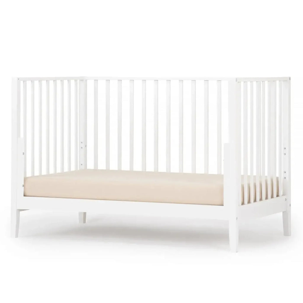 Dadada - Lala 3-in-1 Convertible Crib - White-Cribs-Posh Baby