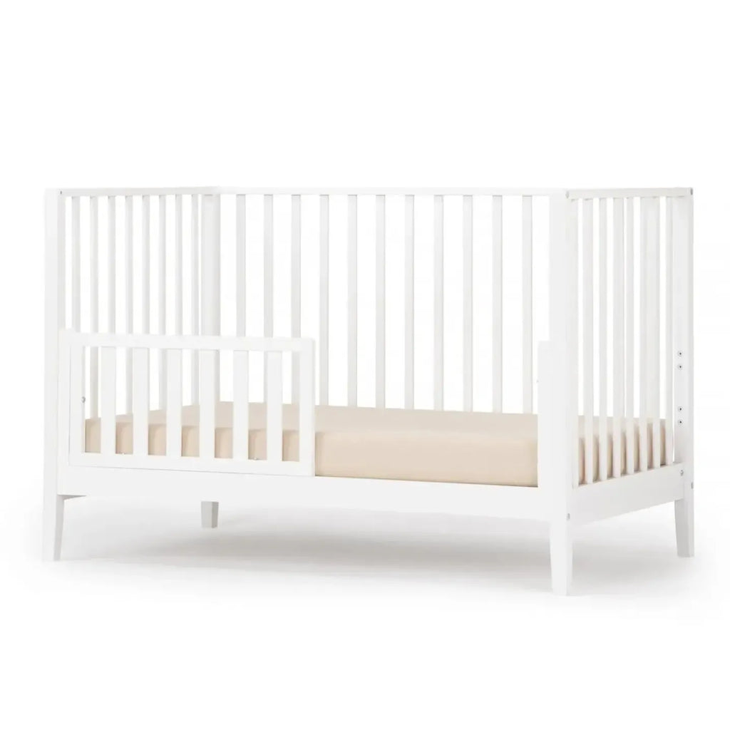 Dadada - Lala 3-in-1 Convertible Crib - White-Cribs-Posh Baby