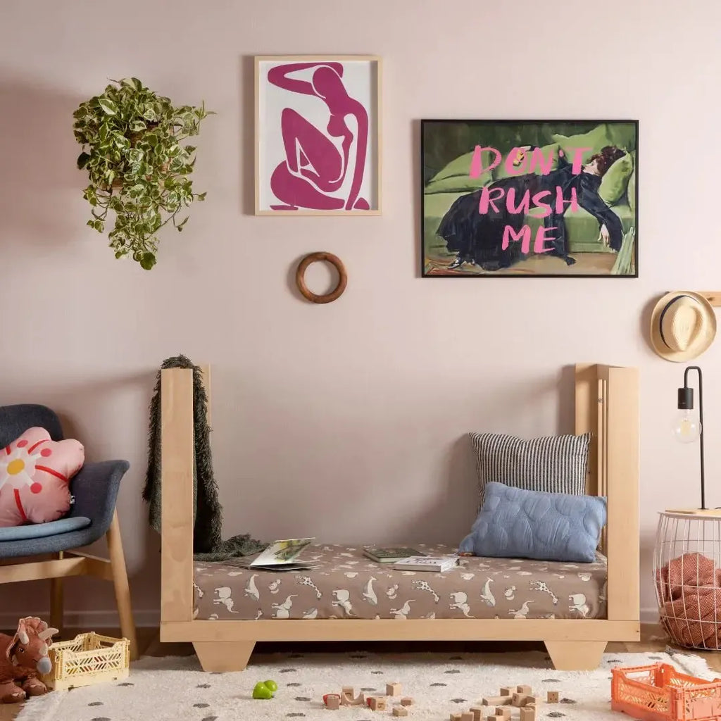 Dadada - Spirit 8-in-1 Convertible Crib - Natural-Cribs-Posh Baby