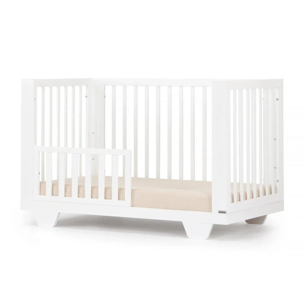 Dadada - Spirit 8-in-1 Convertible Crib - White-Cribs-In-Stock For Pickup-Posh Baby