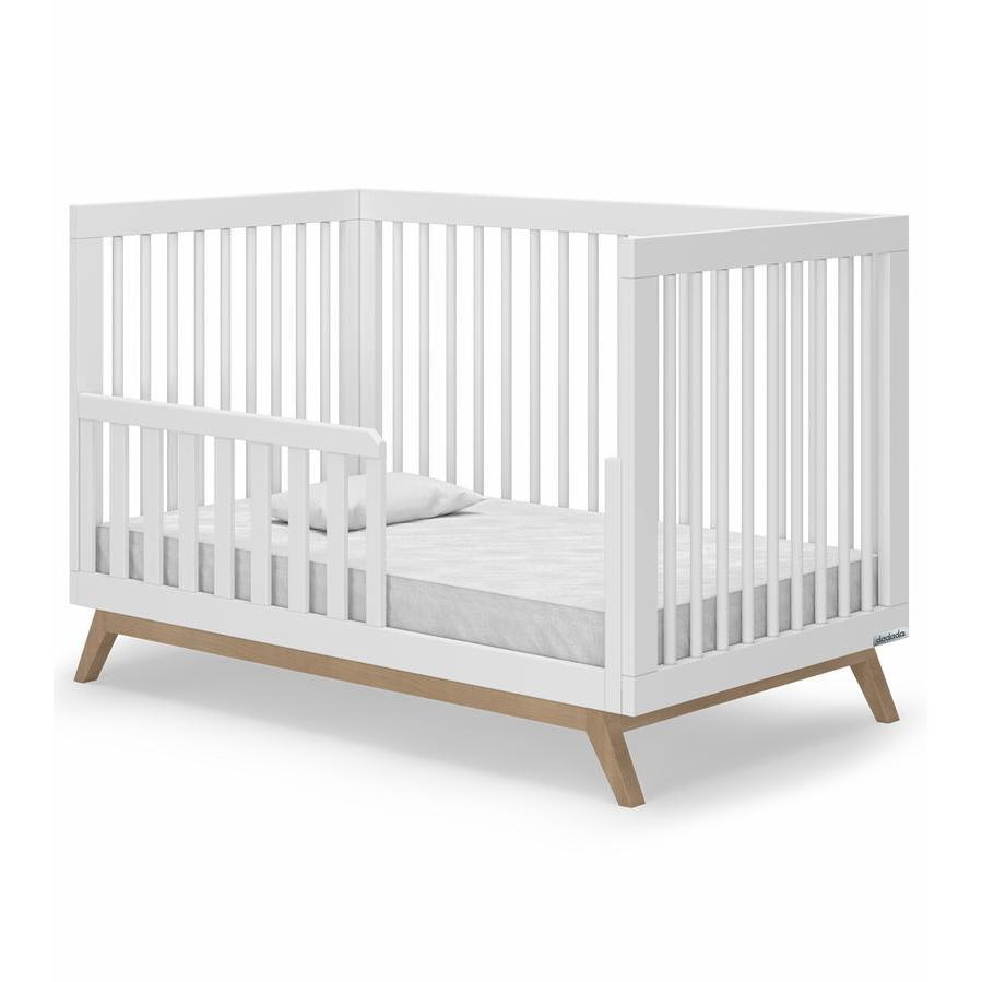 Dadada - Toddler Bed Rail Conversion - MORE COLORS-Crib Conversions + Rails-White-Posh Baby