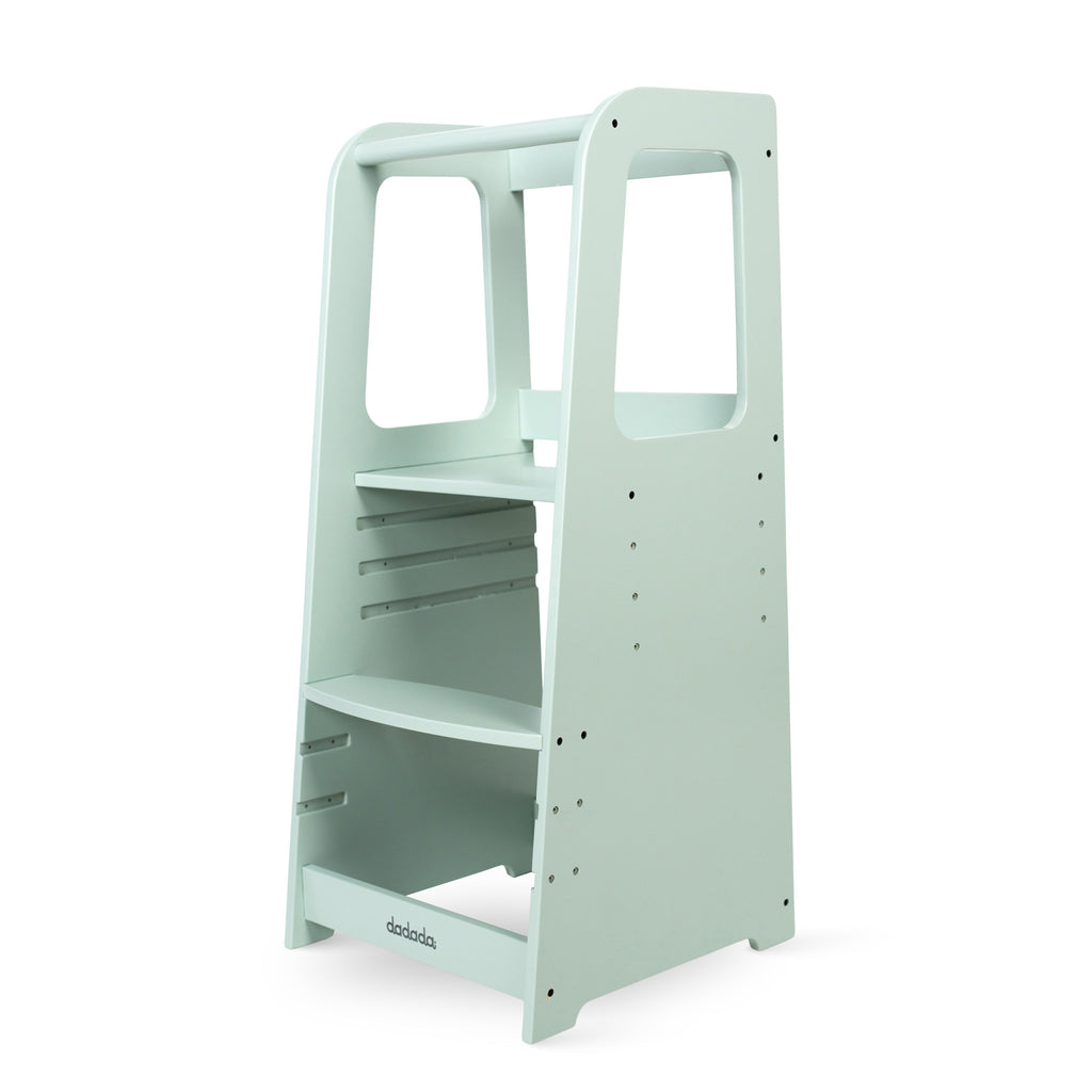 Dadada - Toddler Tower - Sage-Play Table + Chairs-Posh Baby