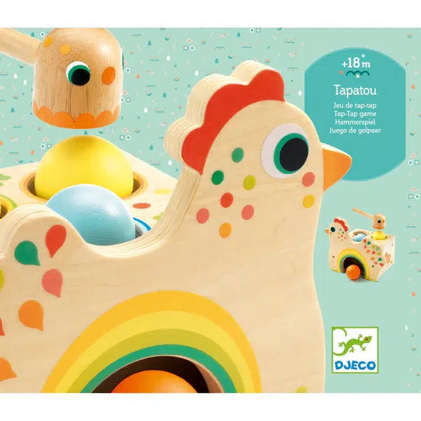 Djeco - Tapatou Chicken-Interactive-Posh Baby
